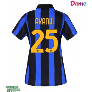Inter Milan Manuel Akanji #25 Replika Hjemmebanetrøje Dame 2026-27 Kortærmet